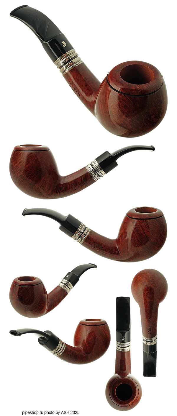   SER JACOPO DOMINA 2003 SMOOTH BENT EGG #145 WITH SILVER ESTATE NEW UNSMOKED,  9 