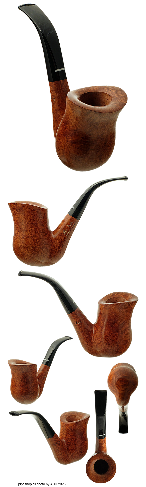 ����������� ������ DON CARLOS SMOOTH BENT FREEHAND ONE NOTE ESTATE NEW UNSMOKED