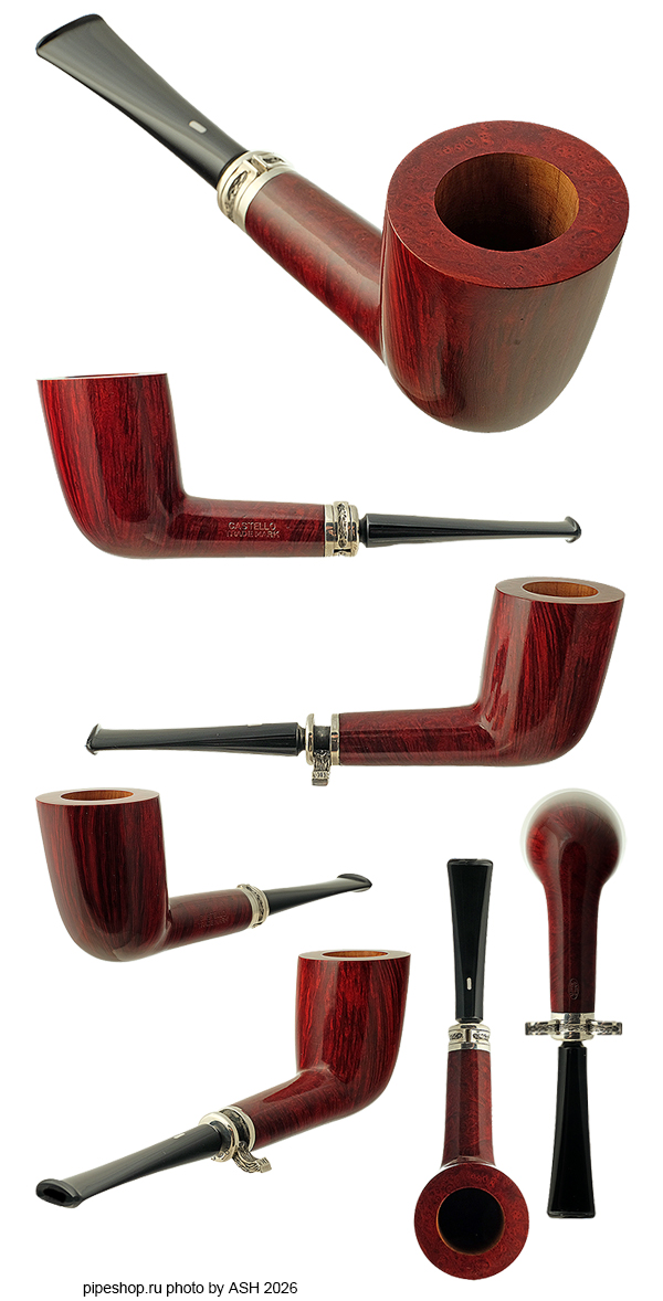 ����������� ������ CASTELLO TRADE MARK SMOOTH DUBLIN WITH SILVER RING STAND ESTATE NEW UNSMOKED