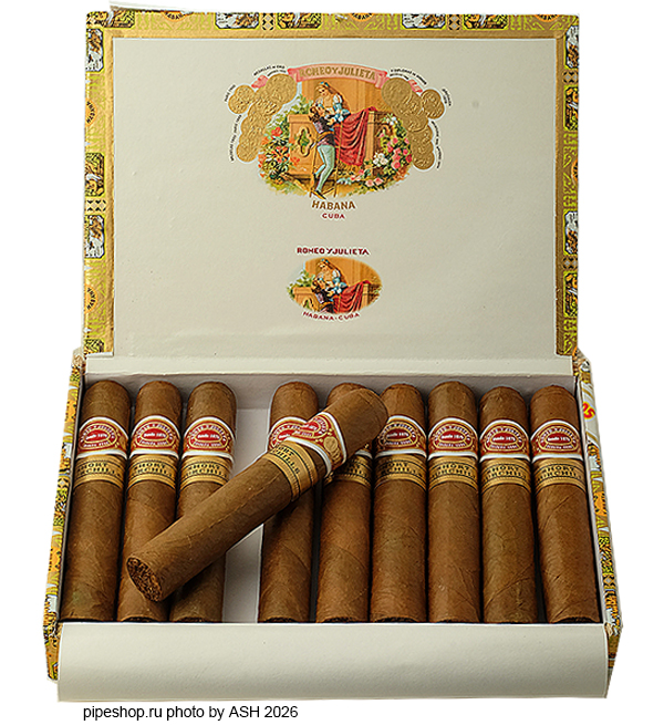 ������ ROMEO Y JULIETA 10 SHORT CHURCHILLS, ������� 10 ��.