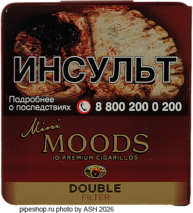 ��������� MOODS MINI DOUBLE FILTER, ����� 10 ��.