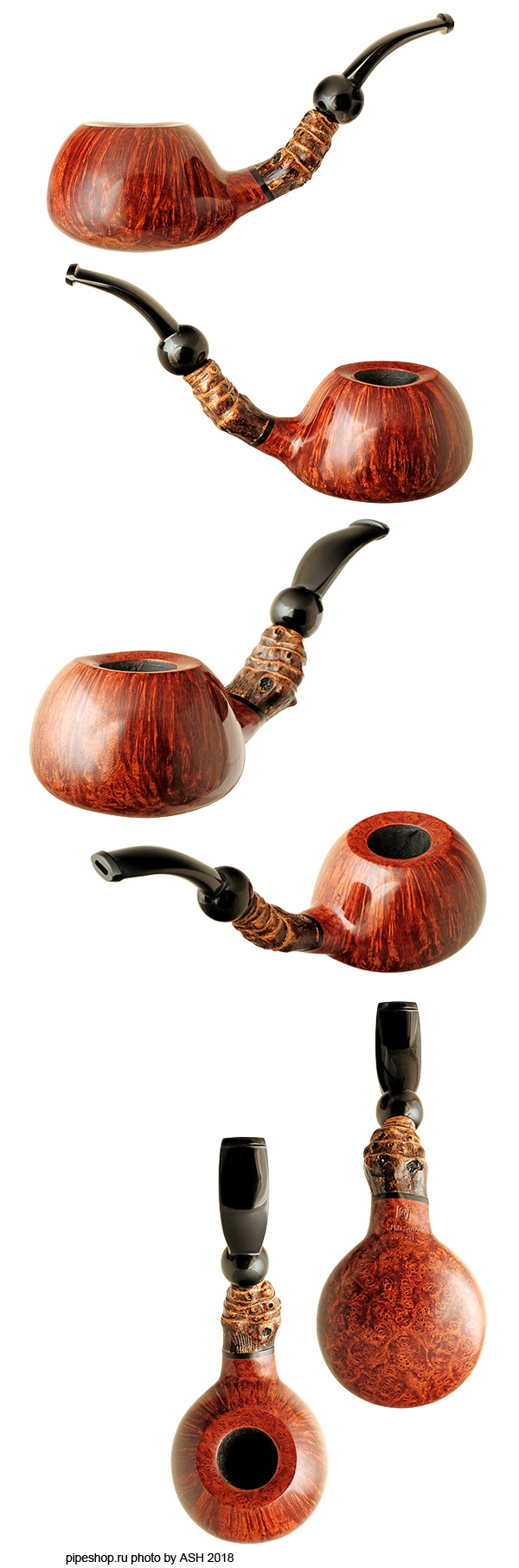 ����������� ������ SMIO SATOU SMOOTH BENT TOMATO BABY BAMBOO (2018) ESTATE NEW UNSMOKED
