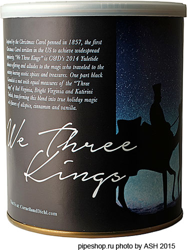 ��������� ��������� ����� "CORNELL & DIEHL" Special Product WE THREE KINGS (2016), ����� 227 �.