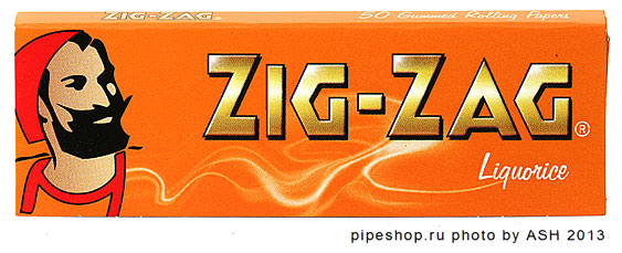    ZIG-ZAG Liquorice,  50 