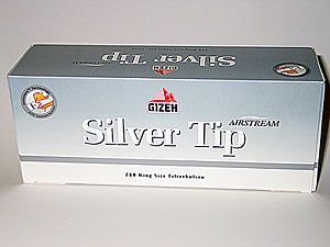      GIZEH Silver Tip Airstream,  200 .