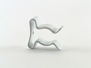    TIGE CLIPS metal white