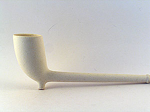  Clay pipe 01, 