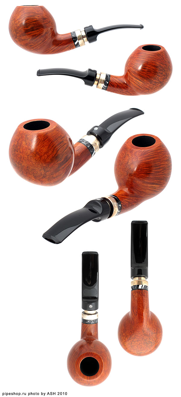 ����������� ������ PRAMMER Handmade SMOOTH SLIGHTLY BENT APPLE WITH SILVER, ������ 9 ��