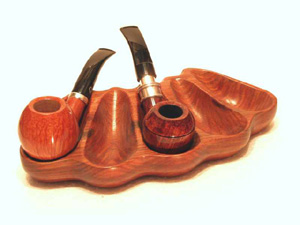 "" Q. SHELL ROSE WOOD HOLDS 5 pipes