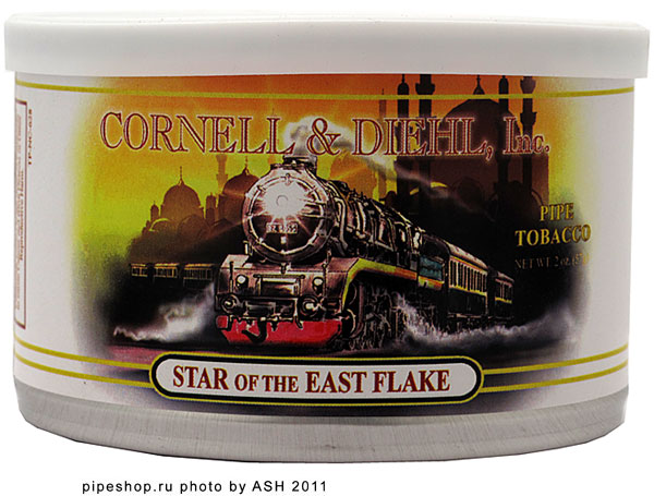   "CORNELL & DIEHL" Tinned Blends STAR OF THE EAST FLAKE,  57 .