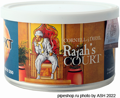   "CORNELL & DIEHL" Tinned Blends RAJAH'S COURT,  57 .