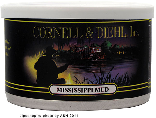   "CORNELL & DIEHL" Tinned Blends MISSISSIPPI MUD,  57 .