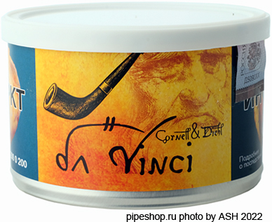   "CORNELL & DIEHL" Tinned Blends DA VINCI,  57 .