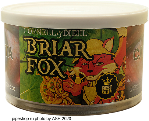   "CORNELL & DIEHL" Tinned Blends BRIAR FOX,  57 .