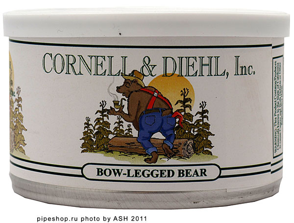   "CORNELL & DIEHL" Tinned Blends BOW-LEGGED BEAR,  57 .