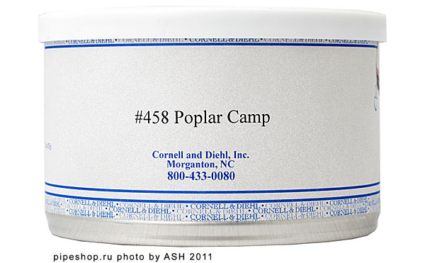   "CORNELL & DIEHL" Virginia Blends #458 POPLAR CAMP,  57 .