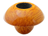   BRIARWORKS "TODD M. JOHNSON" MAG-TOP CALABASH LIGHT SMOOTH DARK BLAST CAP -  