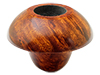   BRIARWORKS "TODD M. JOHNSON" MAG-TOP CALABASH CRIMSON BLAST LIGHT SMOOTH CAP -  