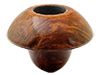   BRIARWORKS "TODD M. JOHNSON" MAG-TOP CALABASH LIGHT SMOOTH DARK BLAST CAP -  