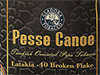 PESSE CANOE - 