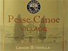 PESSE CANOE - 