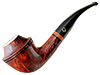   LORENZETTI DARK BROWN with meerschaum 9mm - 