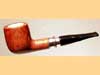   LORENZETTI NATURAL silver ring with meerschaum 9mm - 