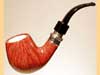   LORENZETTI NATURAL silver ring with meerschaum 9mm - 