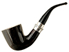   LORENZETTI BLACK silver ring with meerschaum 9mm - 