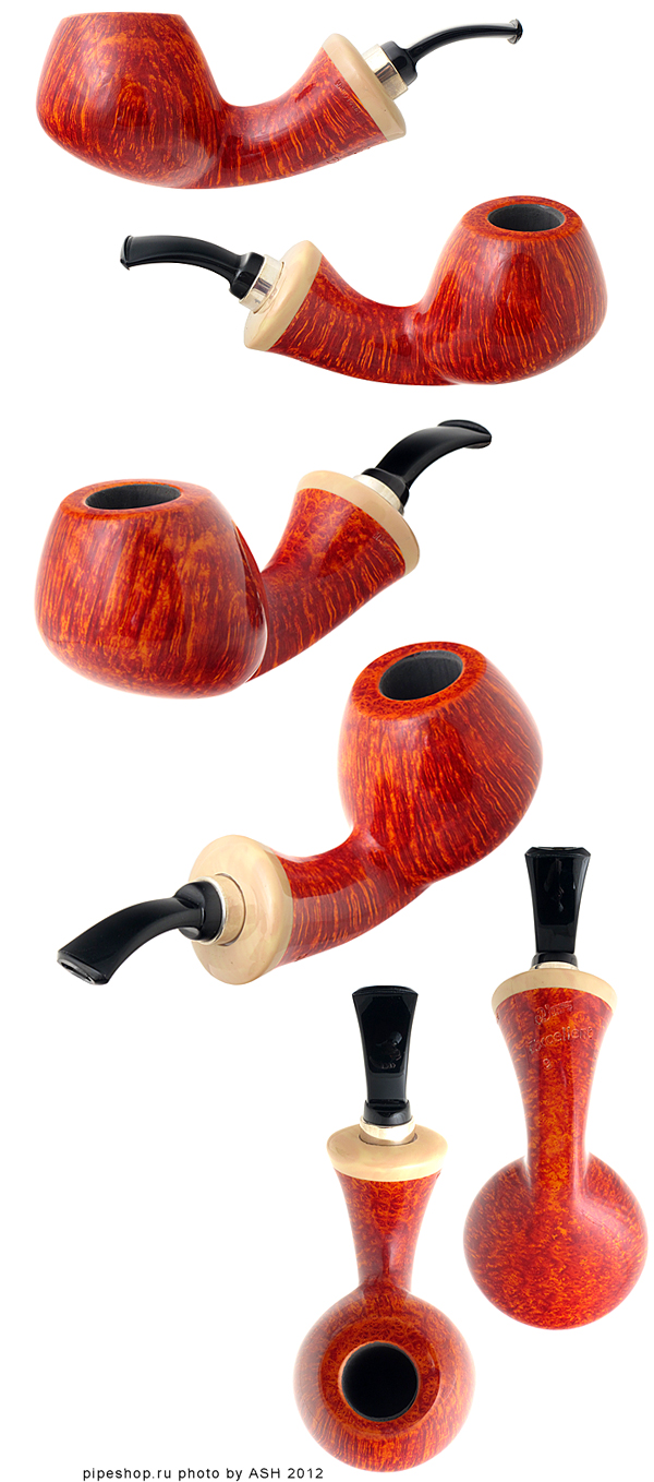   P. JEPPESEN EXCELLENT 9 SMOOTH QUARTER BENT BRANDY,  9 