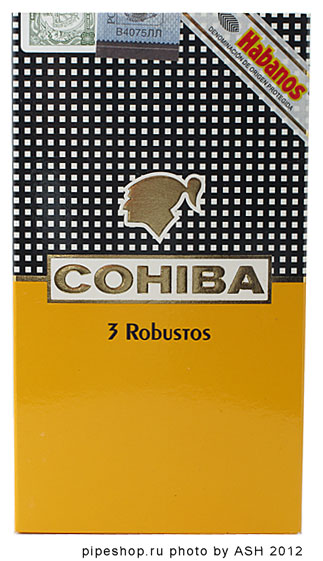  COHIBA ROBUSTOS,  3 .