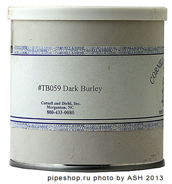   "CORNELL & DIEHL" Blending Components #TB059 DARK BURLEY,  100 .