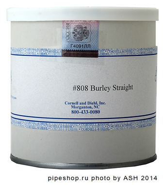   "CORNELL & DIEHL" Burley Based Blends #808 BURLEY STRAIGHT,  100 .