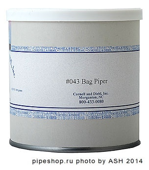   "CORNELL & DIEHL" English Blends #043 BAG PIPER,  100 .