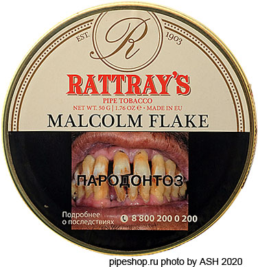   RATTRAY`S "MALCOLM FLAKE" 50 g 