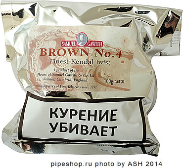   Samuel Gawith "Brown No. 4",  100 g
