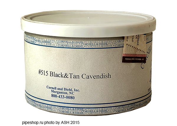   "CORNELL & DIEHL" Aromatic Blends #515 BLACK & TAN CAVENDISH,  57 . 