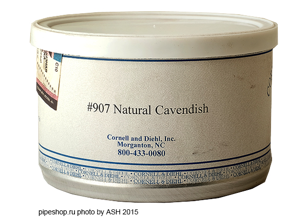   "CORNELL & DIEHL" Aromatic Blends #907 NATURAL CAVENDISH,  57 . 