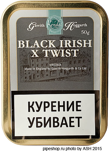   GAWITH HOGGARTH BLACK IRISH X TWIST,  50 g