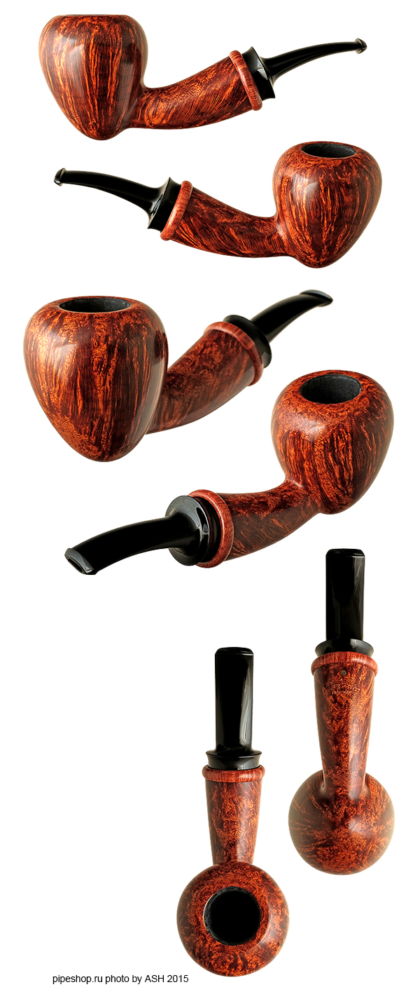   PETER HEDING SMOOTH NUT WITH BRIAR RING Grade GOLD