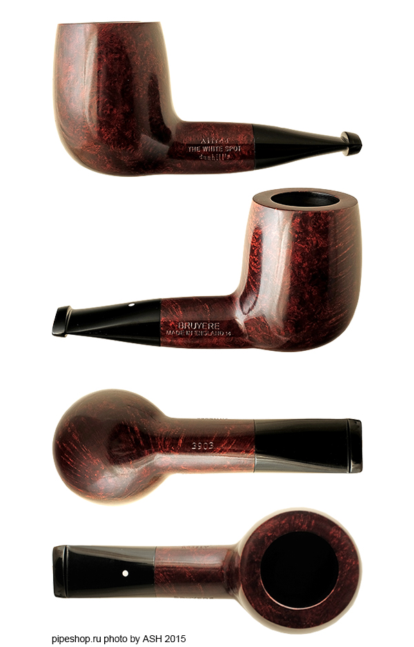   ALFRED DUNHILL`S THE WHITE SPOT BRUYERE 3903 BILLIARD NOSEWARMER (2014)