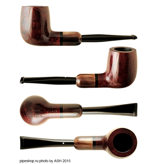   ALFRED DUNHILL`S THE WHITE SPOT BRUYERE 4103 HORN ARMY MOUNT BILLIARD (2014)