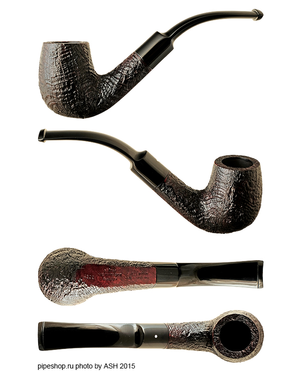   ALFRED DUNHILL`S THE WHITE SPOT SHELL BRIAR 4202 BENT (2015)