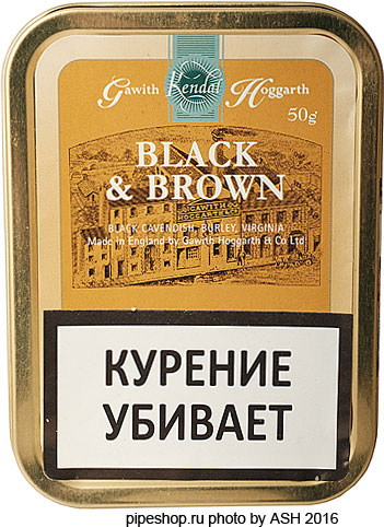   GAWITH HOGGARTH BLACK & BROWN,  50 g