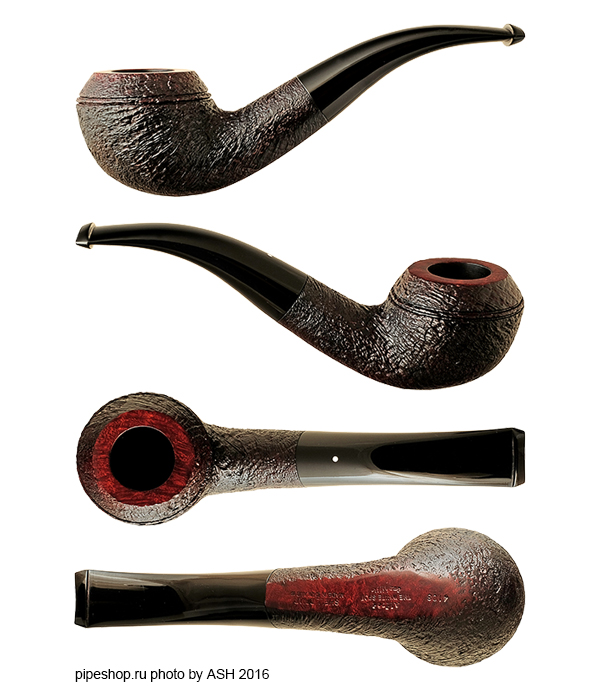   ALFRED DUNHILL`S THE WHITE SPOT SHELL BRIAR 4108 BENT RHODESIAN (2015)