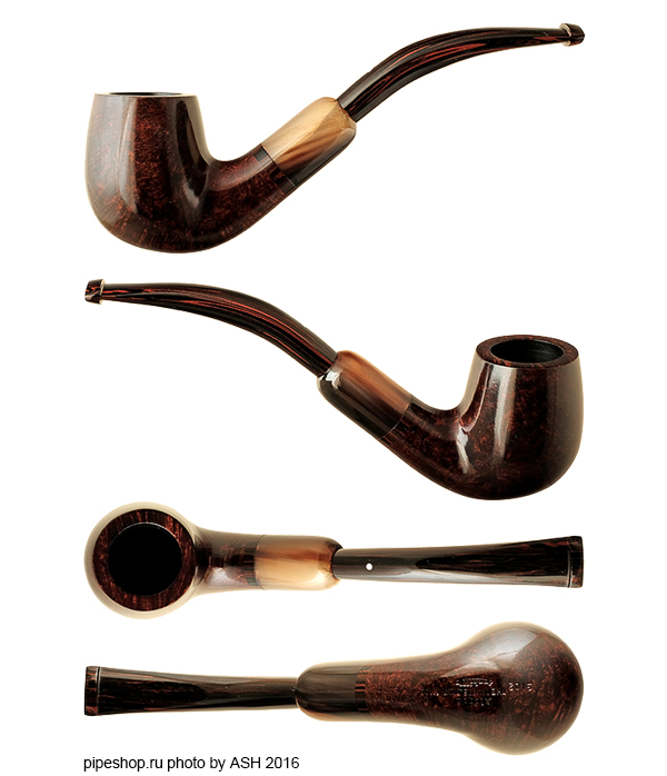   ALFRED DUNHILL`S THE WHITE SPOT CHESTNUT 3102 HORN ARMY MOUNT BENT (2015)