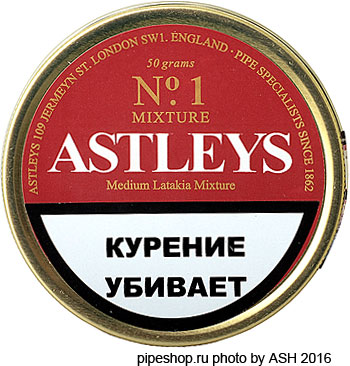   ASTLEY`S No.1 MIXTURE Medium Latakia Mixture,  50 g.