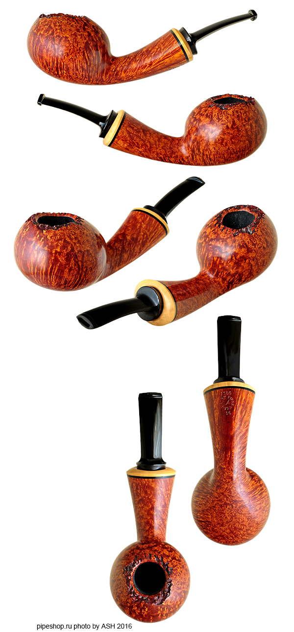   J. ALAN SMOOTH SLIGHTLY BENT TOMATO ROUGH TOP WITH BOXWOOD