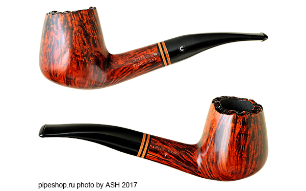   COMOY`S FLAME GRAIN BENT BRANDY ROUGH TOP 7