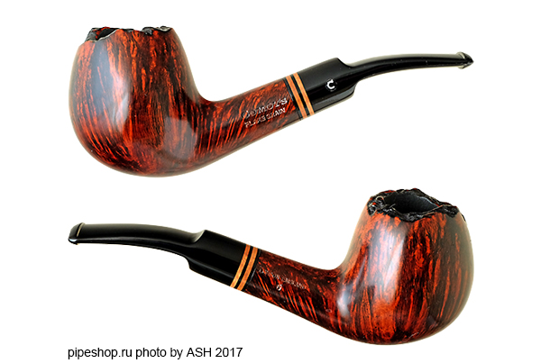   COMOY`S FLAME GRAIN BENT APPLE ROUGH TOP 6